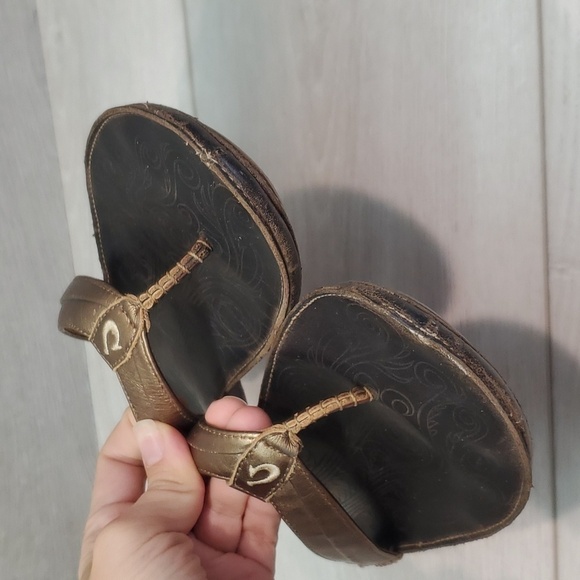 Olukai Womens Haiku Sandals Flip Flop Flats shoes sz 6 - Picture 5 of 13